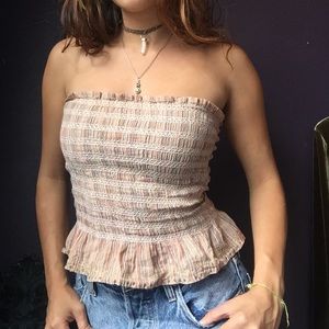 Boho tube top